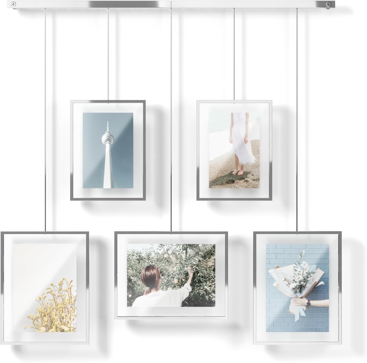 Umbra, Black Exhibit Multi Picture Frame Photo Display