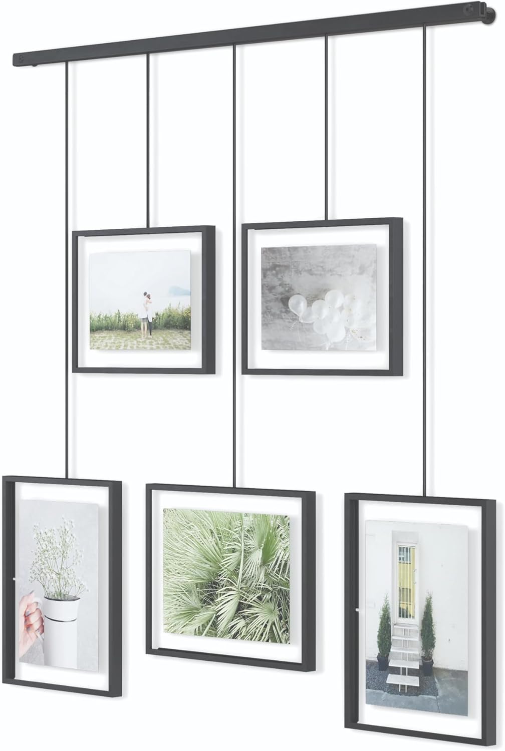 Umbra, Black Exhibit Multi Picture Frame Photo Display