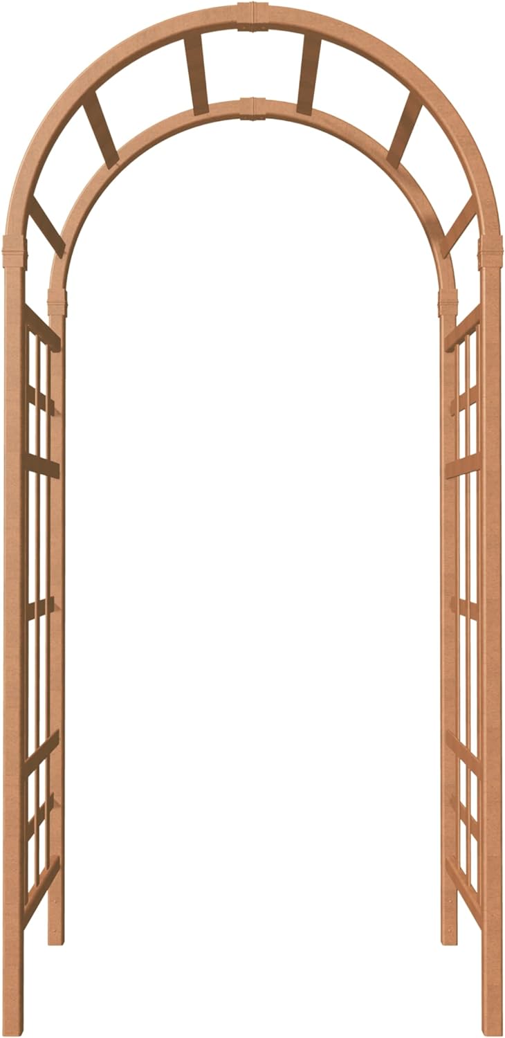 Sierra 39"W x 81"H Composite Vinyl Arbor