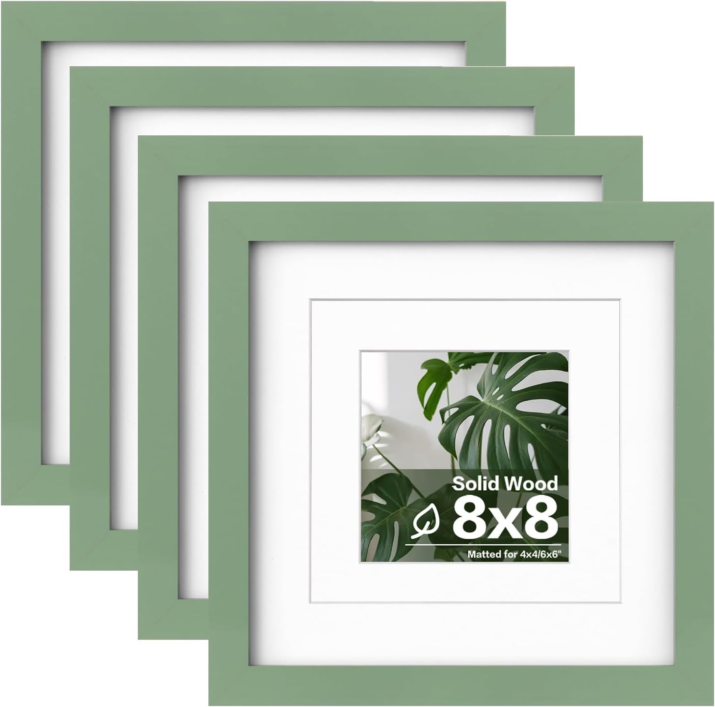 Egofine 11x14 Picture Frames with Plexiglass, Display Pictures 5x7/8x10 with Mat or 11x14 Without Mat Set of 4 for Tabletop and Wall Mounting, Carbonized Brown
