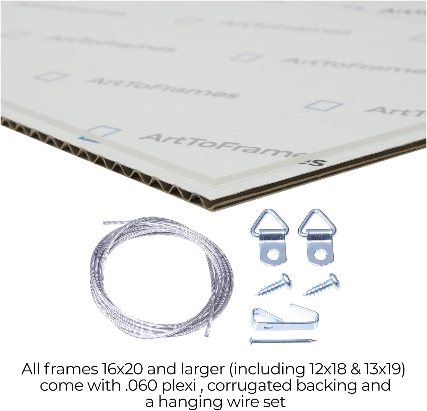 ArtToFrames 24x36 inch Black with Beads Wood Picture Frame, WOMD10188-24x36