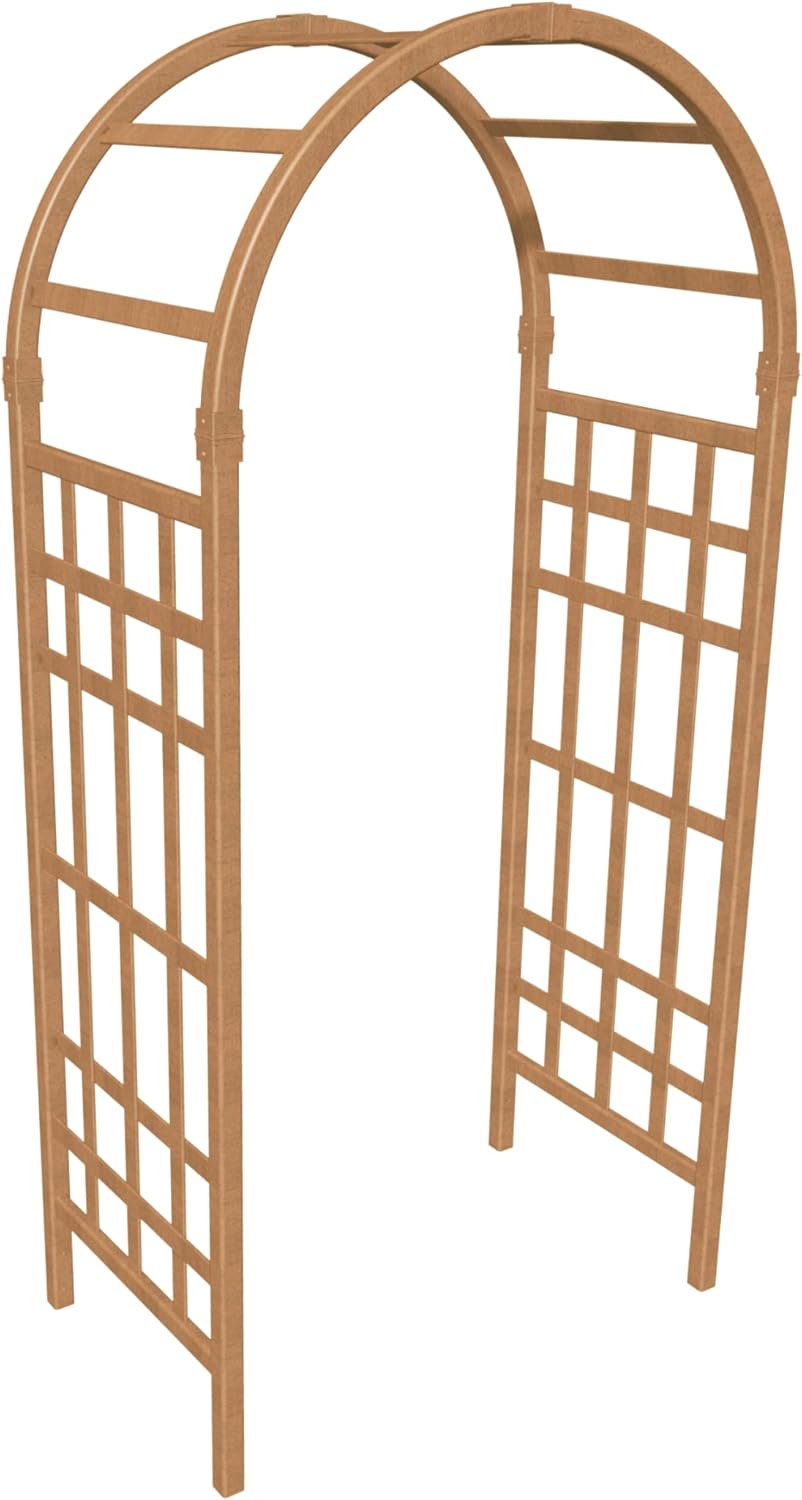 Sierra 39"W x 81"H Composite Vinyl Arbor