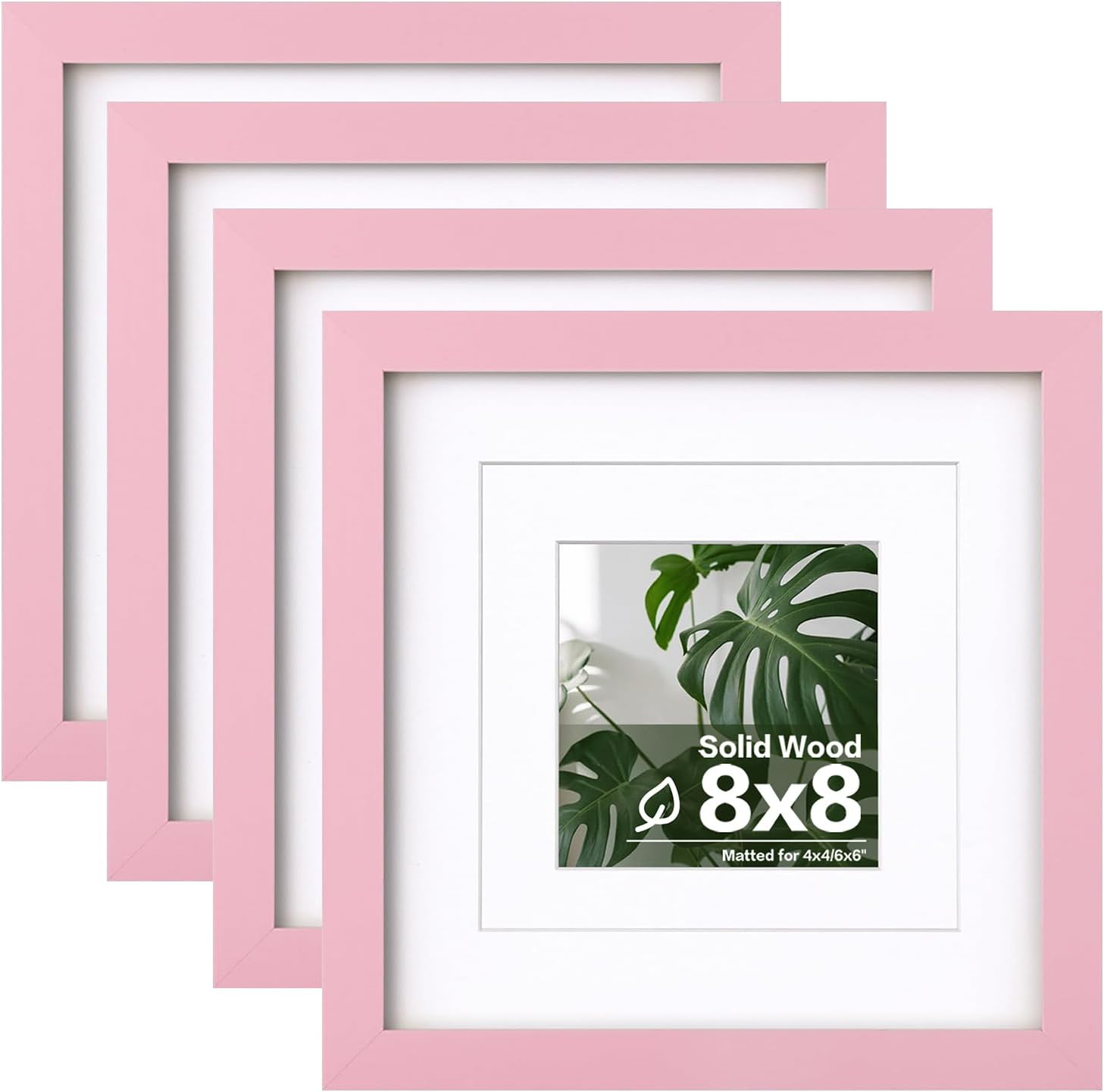 Egofine 11x14 Picture Frames with Plexiglass, Display Pictures 5x7/8x10 with Mat or 11x14 Without Mat Set of 4 for Tabletop and Wall Mounting, Carbonized Brown