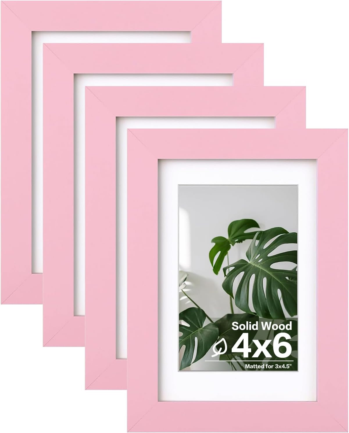 Egofine 11x14 Picture Frames with Plexiglass, Display Pictures 5x7/8x10 with Mat or 11x14 Without Mat Set of 4 for Tabletop and Wall Mounting, Carbonized Brown