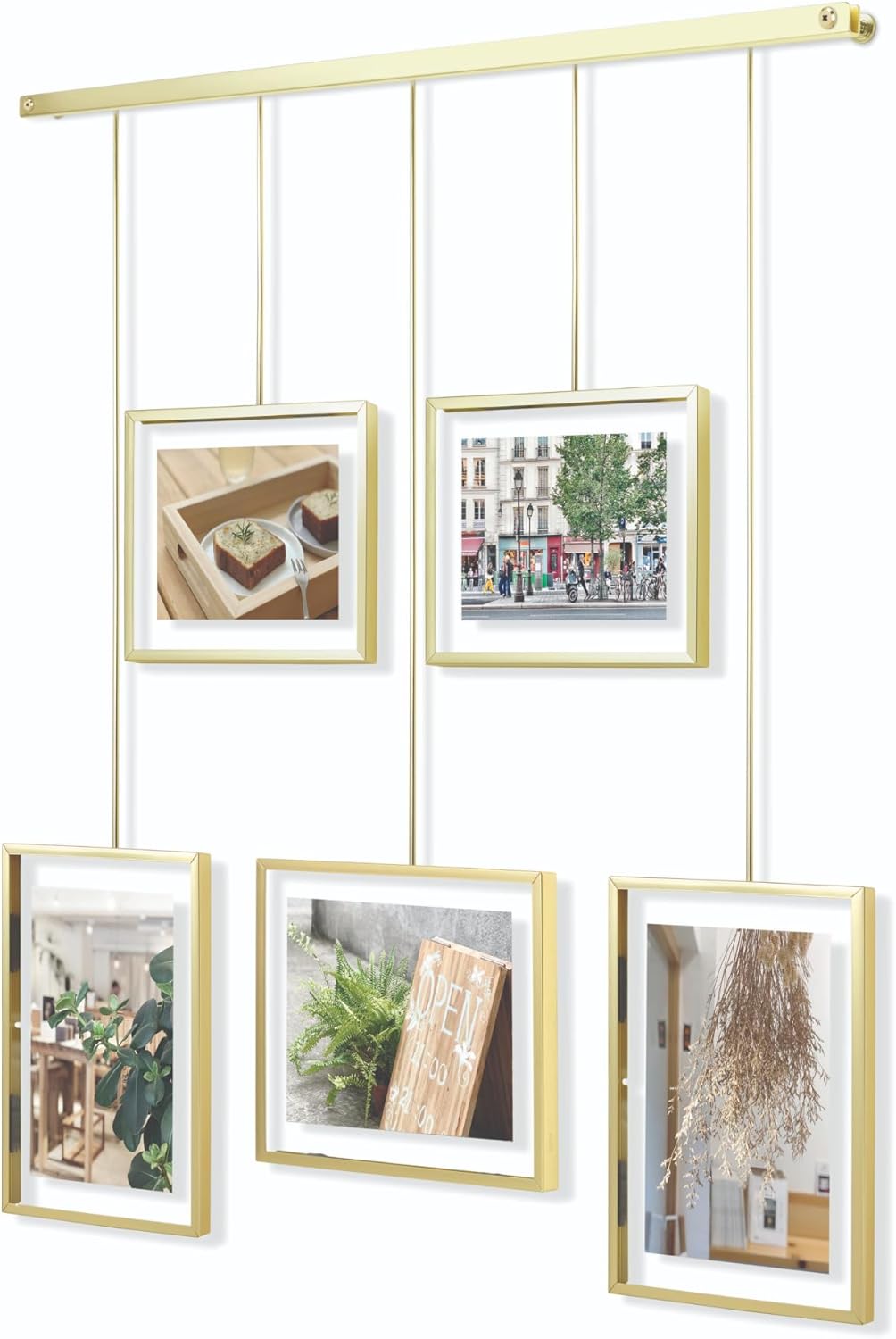 Umbra, Black Exhibit Multi Picture Frame Photo Display