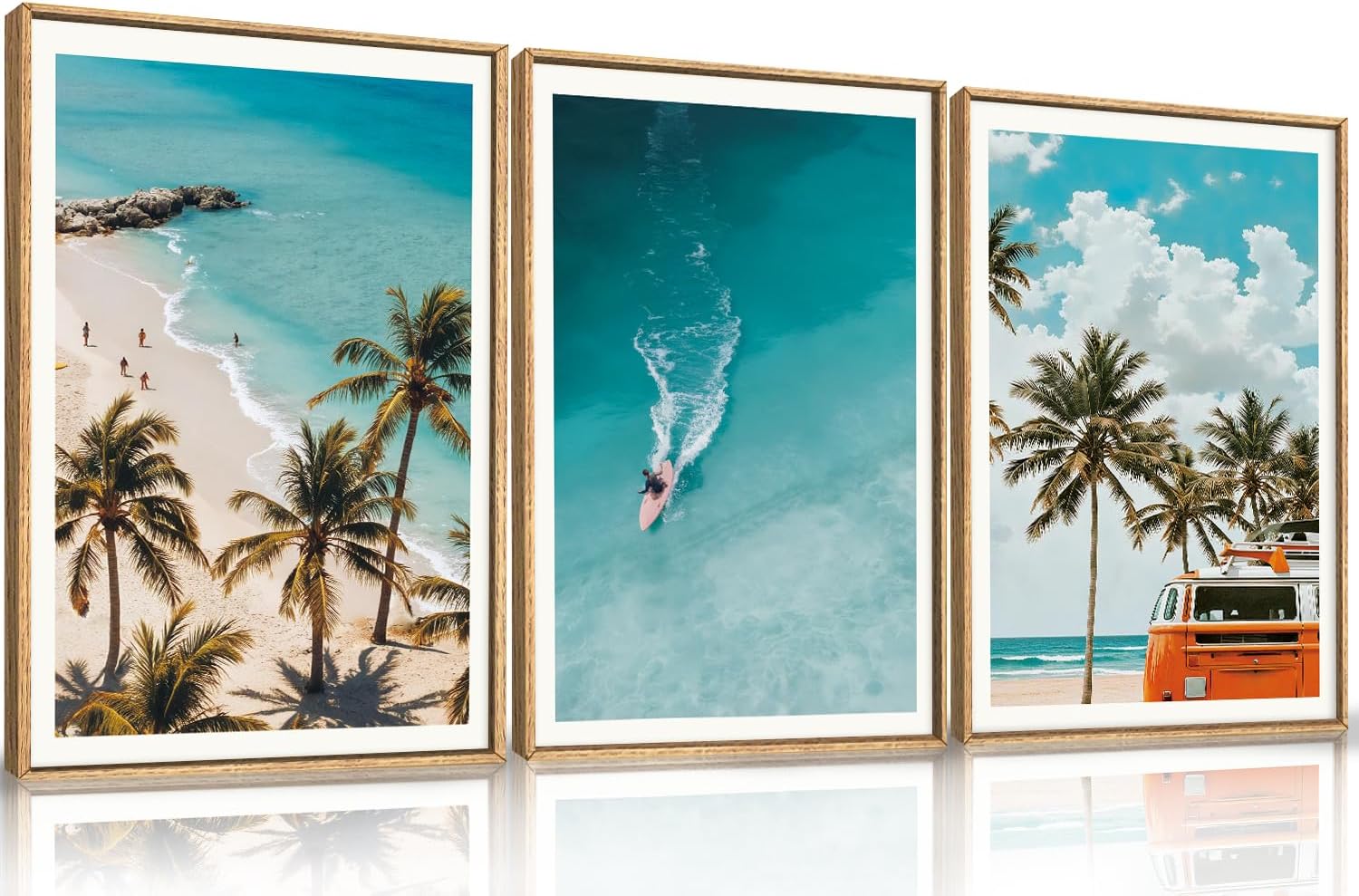 LHIUEM Large Nature Moody Floral Framed Canvas Wall Art,Abstract Dark Wall Decor,Wildflower Botanical Landscape Wall Painting,Picture Artwork for Living Room,Bedroom,Dining Room,Office -24"x36"x3