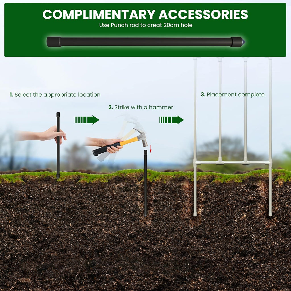 Olle Garden Arbor 95" High 59" Wide Easy to Assemble Wedding Arches for Ceremony Lightweight Garden Trellis Arch Garden Arch Trellis for Climbing Plants, Black